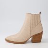 DJANGO & JULIETTE Morene Cafe Croc Leather Chelsea Boots | Boots