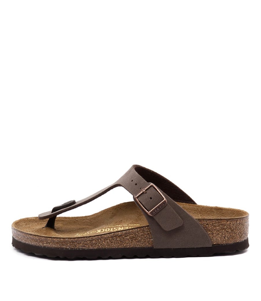 BIRKENSTOCK Gizeh Mocca Birkoflor | Comfort