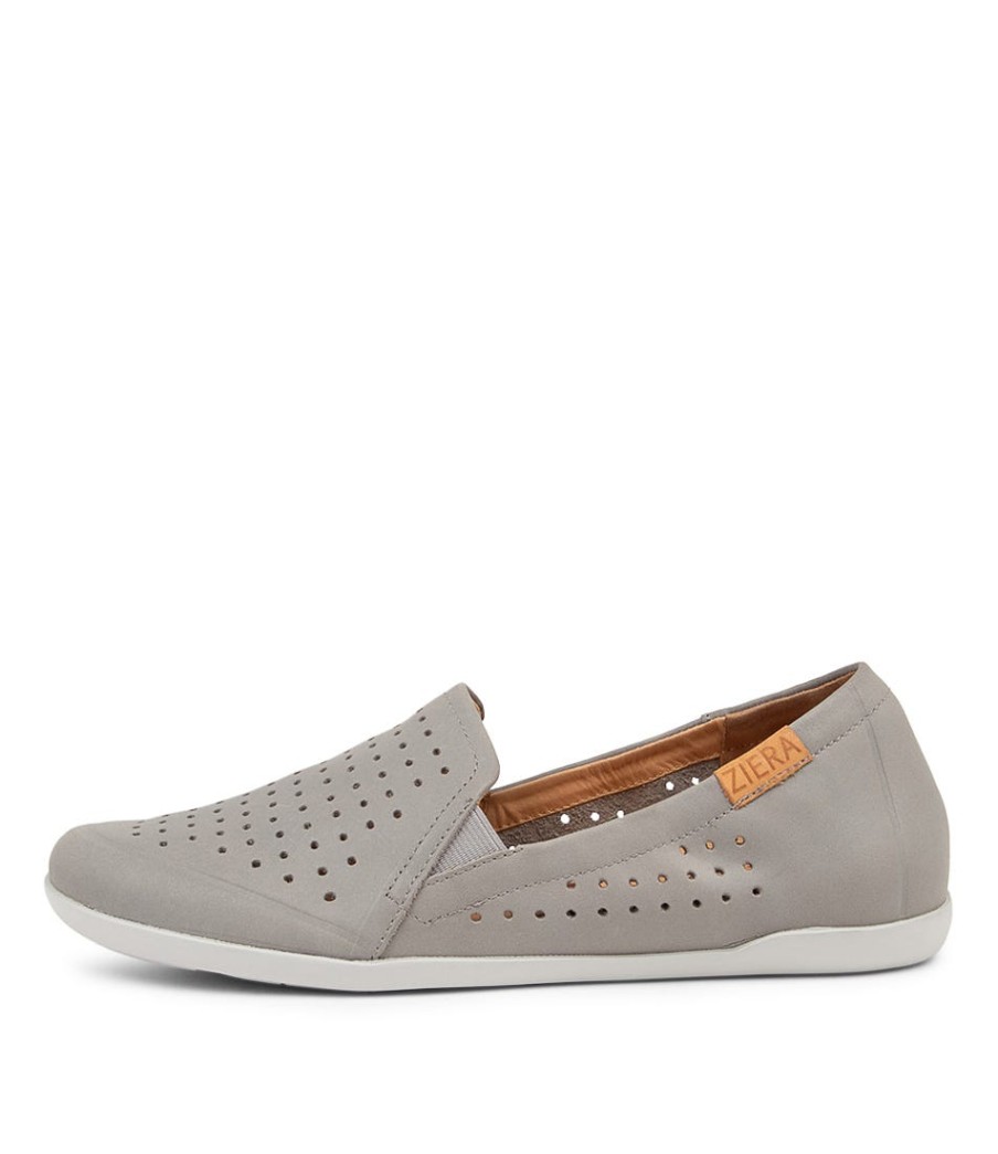 ZIERA Liana W Steel Leather | Loafers