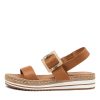 DJANGO & JULIETTE Antonio Lrg Dk Tan | Espadrilles