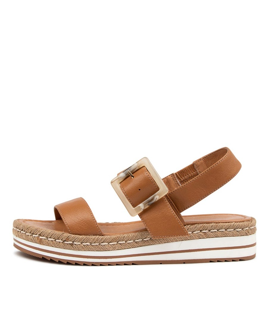 DJANGO & JULIETTE Antonio Lrg Dk Tan | Espadrilles