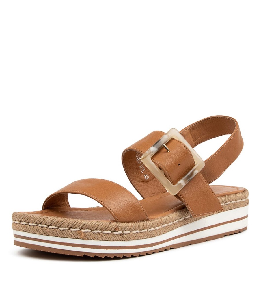 DJANGO & JULIETTE Antonio Lrg Dk Tan | Espadrilles