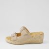 ZIERA Kamera Xw Taupe Suede Sandals | Espadrilles