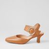 DJANGO & JULIETTE Caris Tan Leather Heels | Heels