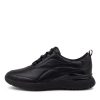 ROCKPORT Tm Sport Lace Black Leather Sneakers | Sneakers