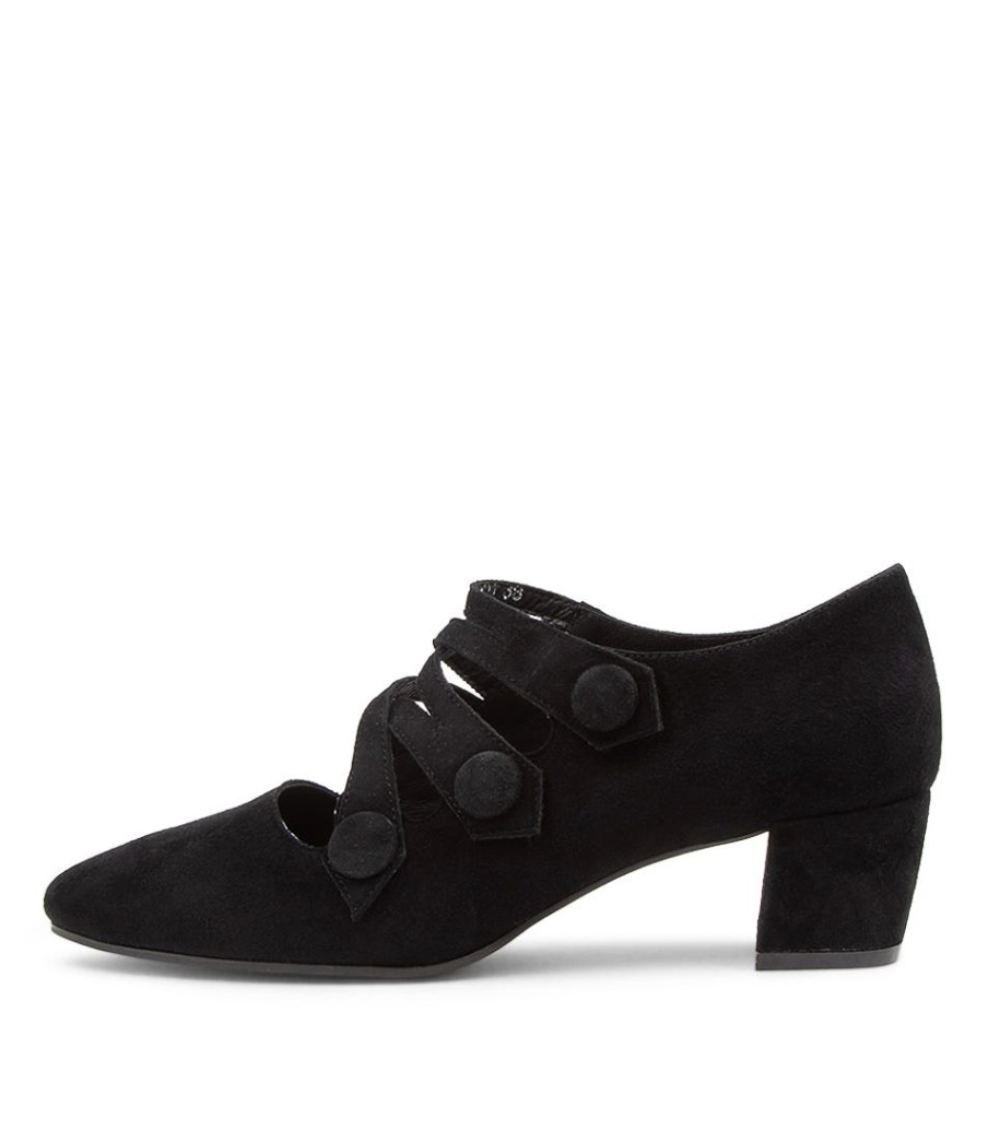 DJANGO & JULIETTE Hannon Dj Black Suede | Heels