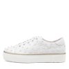 DJANGO & JULIETTE Faif White Leather Sneakers | Sneakers