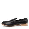 DJANGO & JULIETTE Avetta Lrg Black Leather | Loafers