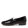 DJANGO & JULIETTE Odai Black Patent Leather Loafers | Loafers