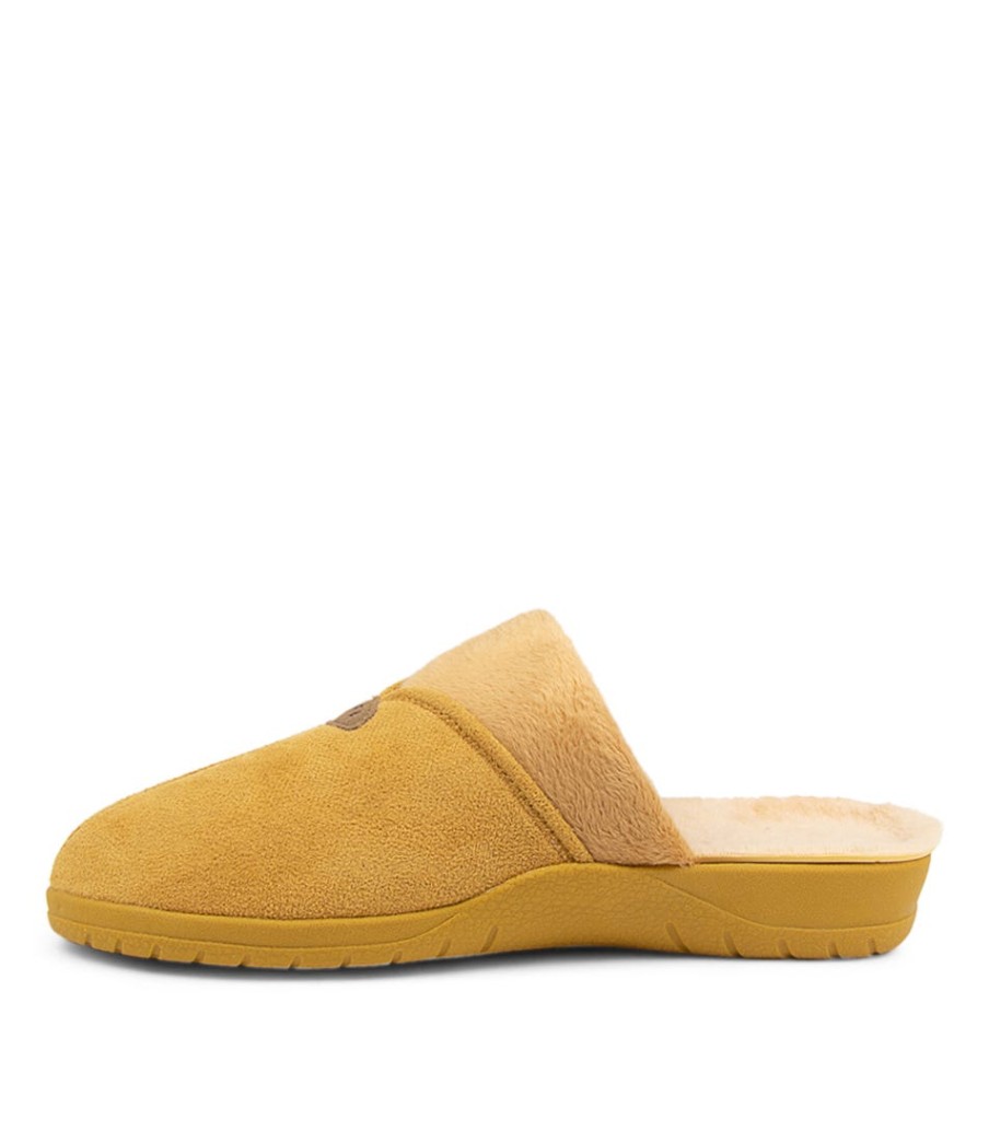 ZIERA Comfy W Sunshine Microsuede Slippers | Wedges