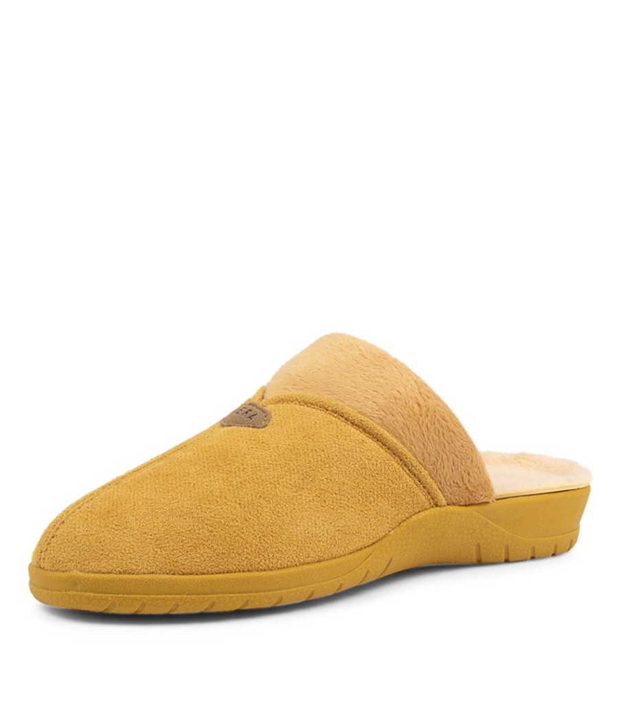 ZIERA Comfy W Sunshine Microsuede Slippers | Wedges