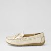 ARA Alabama Sport 12 Platin Leather Flat Shoes | Comfort