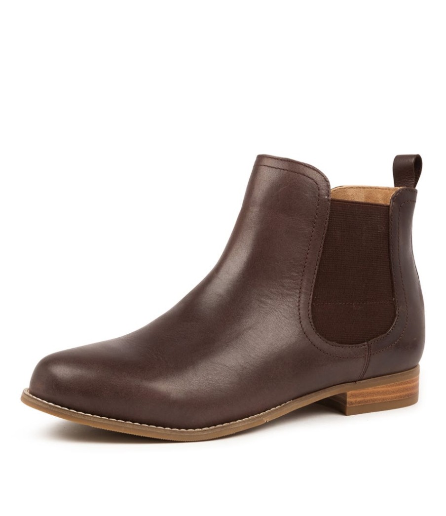 ZIERA Talia Xf Choc Leather | Boots