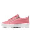 DJANGO & JULIETTE Bump Pretty Pink Leather Sneakers Ws | Sneakers