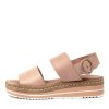 DJANGO & JULIETTE Atha Rose Leather | Espadrilles