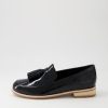 DJANGO & JULIETTE Aydin Black Patent Leather Loafers | Loafers