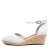 DJANGO & JULIETTE Rylen Dj White Natural Rope Leather | Espadrilles