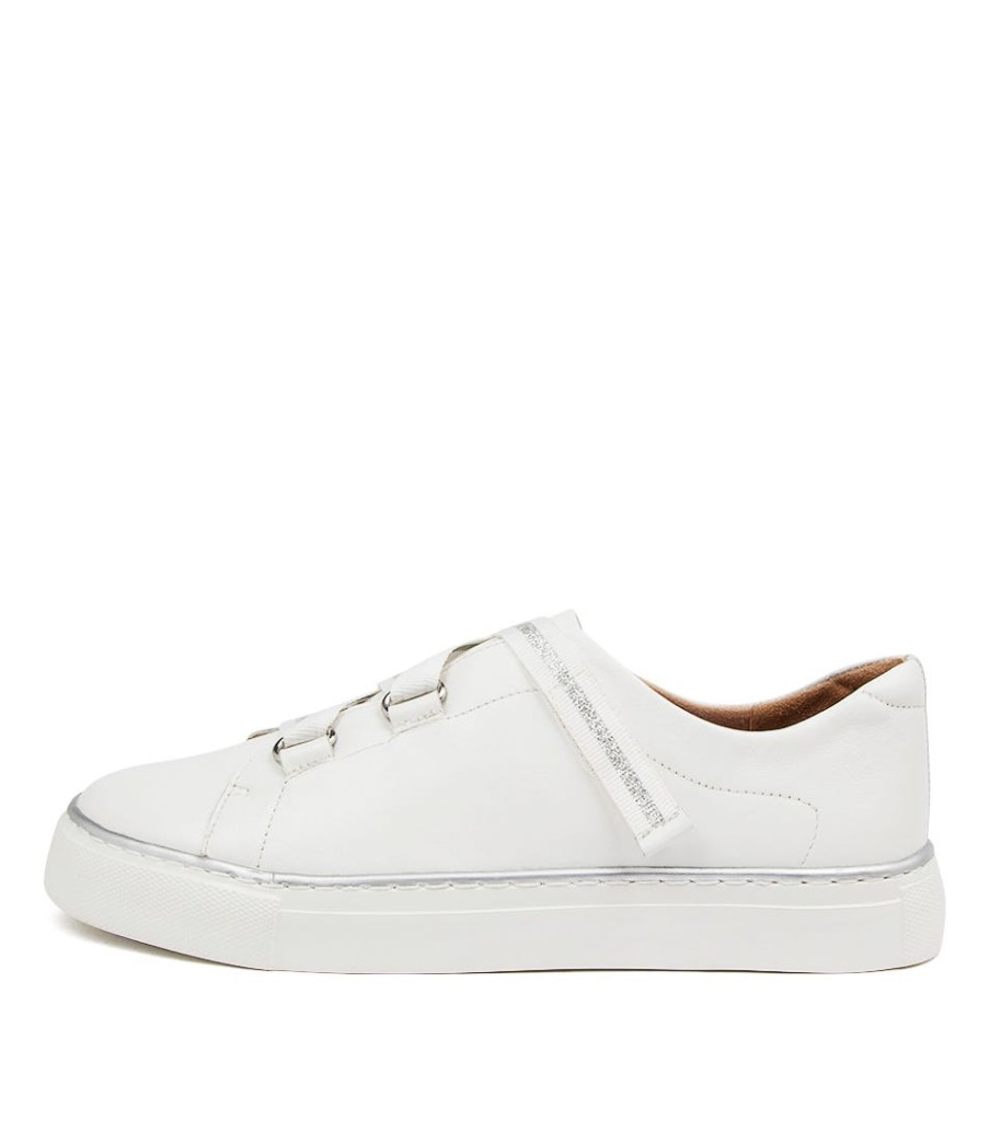 ZIERA Primrose Xf White Leather | Sneakers