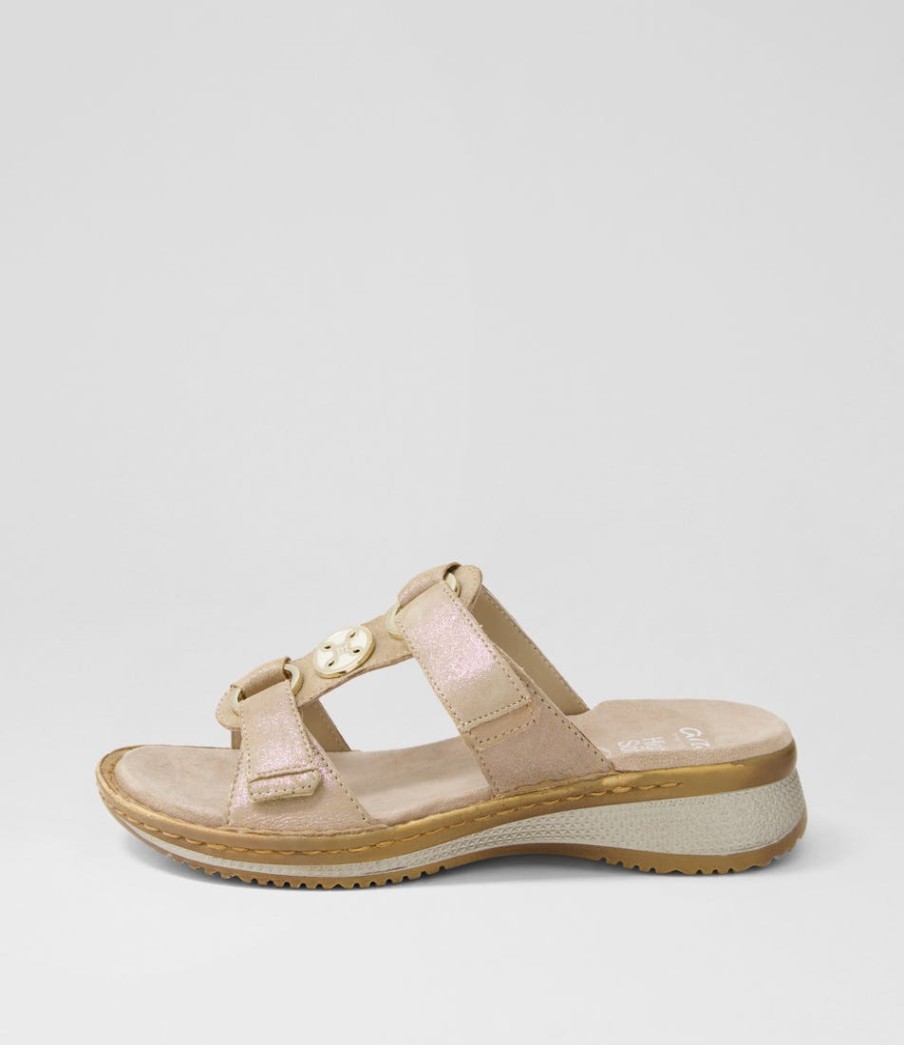 ARA Hawaii 3 Sand Leather Sandals | Comfort