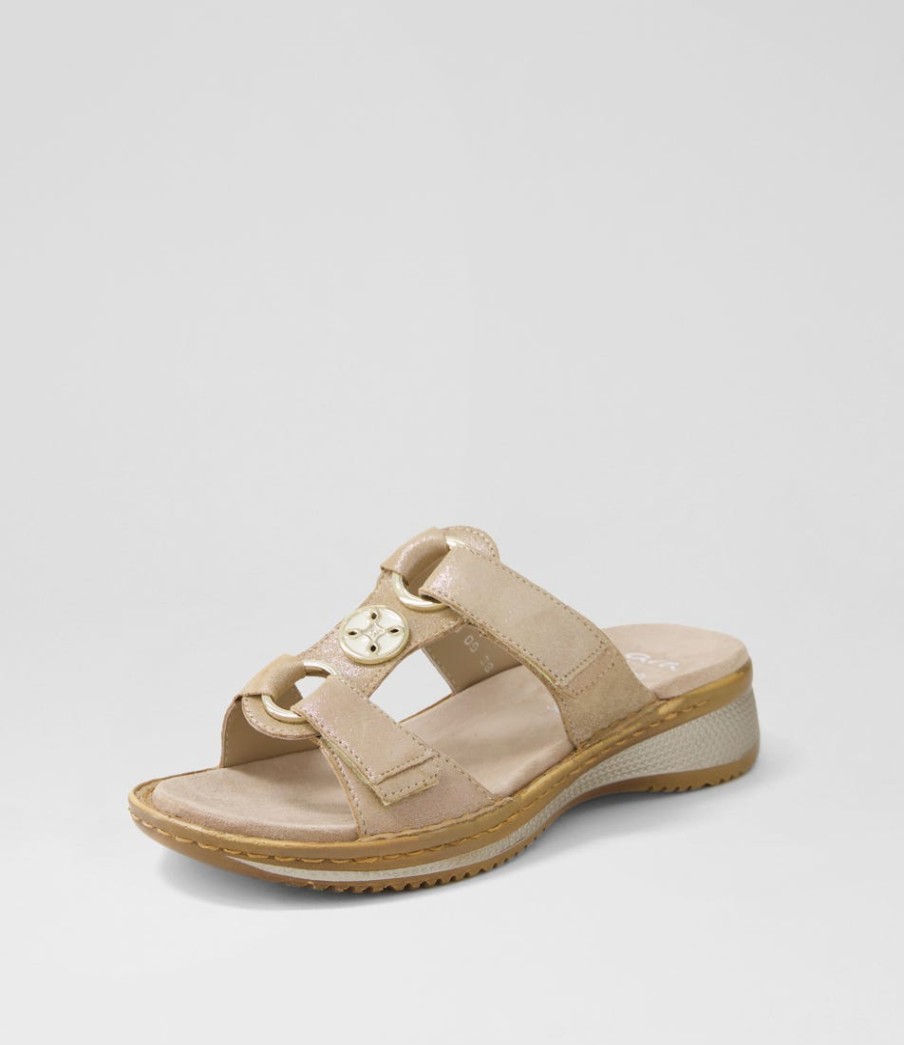 ARA Hawaii 3 Sand Leather Sandals | Comfort