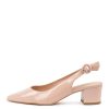 TOP END Abigale Nude Patent Leather | Heels