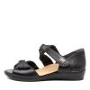 ZIERA Doxie W Black Leather | Comfort