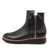 TOP END Osvaldo Black-Blk Sle Lea | Boots