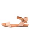 DJANGO & JULIETTE Jinnit Rose-Tan Leather | Flats