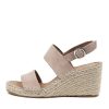 TOP END Gaga To Taupe Suede | Espadrilles