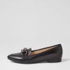 GABOR Diego Schwarz Leather Loafers | Comfort