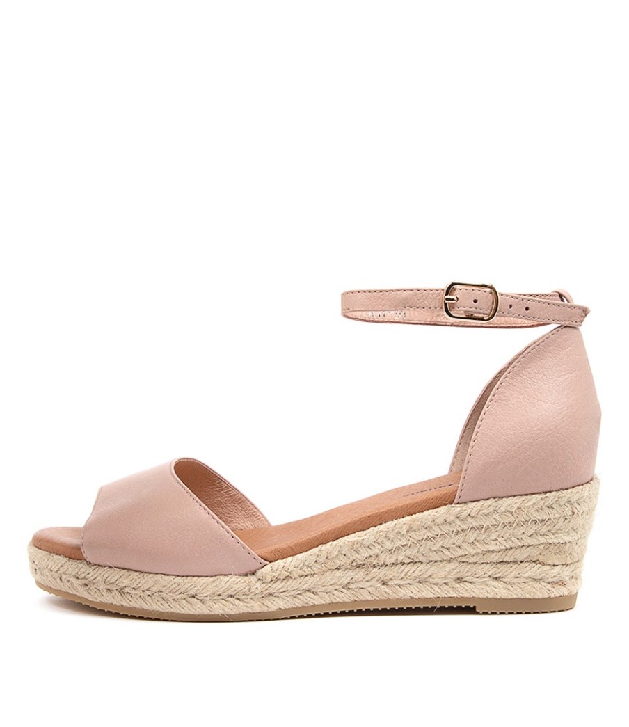 DJANGO & JULIETTE Skip Rose-Natural Rope | Espadrilles