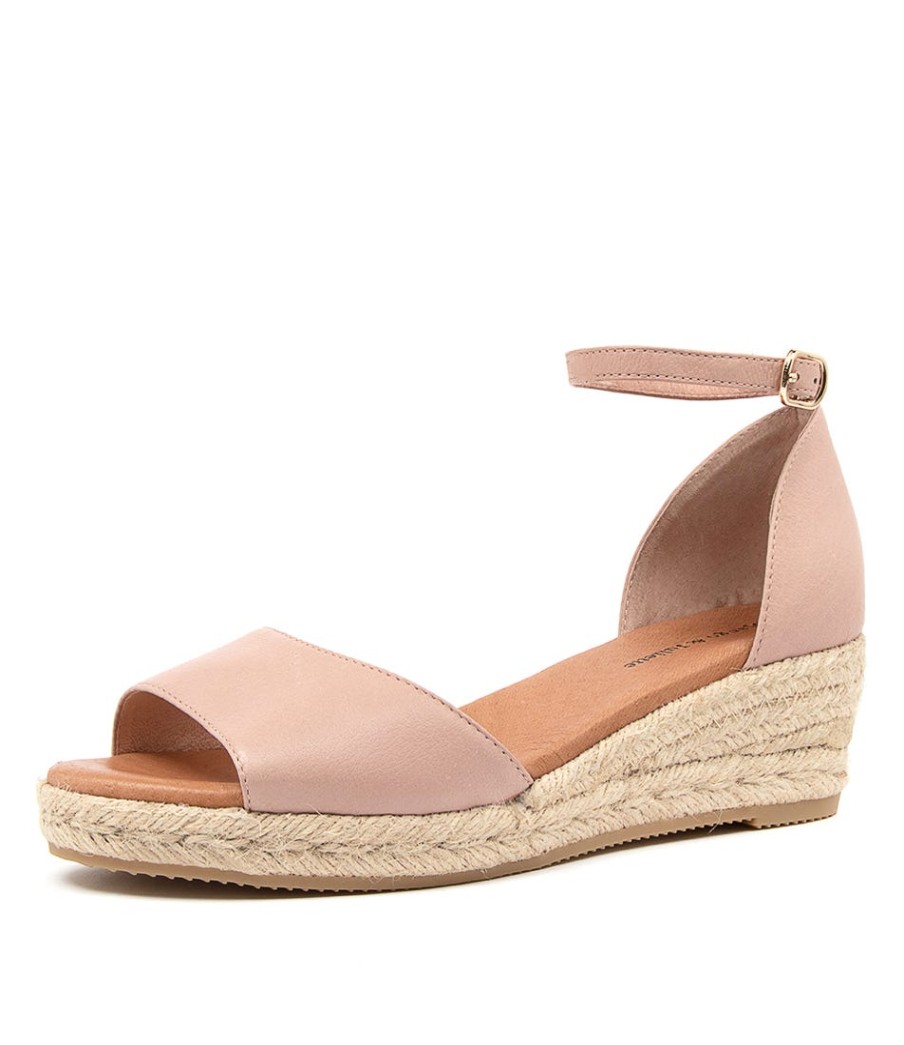 DJANGO & JULIETTE Skip Rose-Natural Rope | Espadrilles