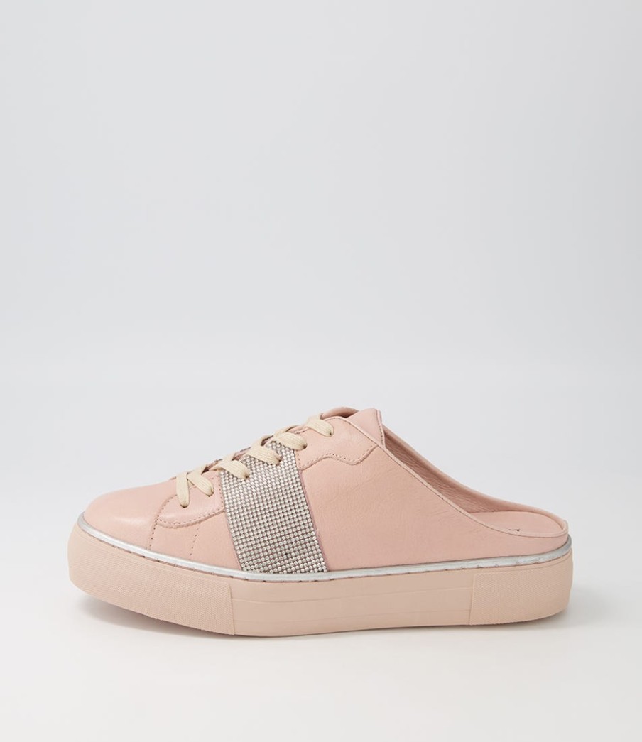 DJANGO & JULIETTE Faimos Cafe Leather Sneakers | Sneakers