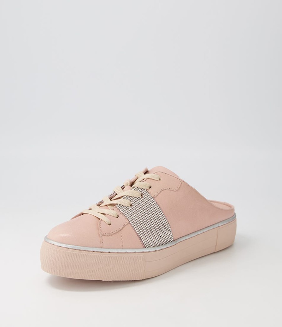 DJANGO & JULIETTE Faimos Cafe Leather Sneakers | Sneakers