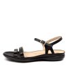 ZIERA Breeze W Black Leather | Flats