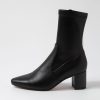 DIANA FERRARI Linta Black Stretch Ankle Boots | Boots