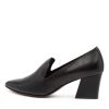 DJANGO & JULIETTE Missies Black Leather | Heels