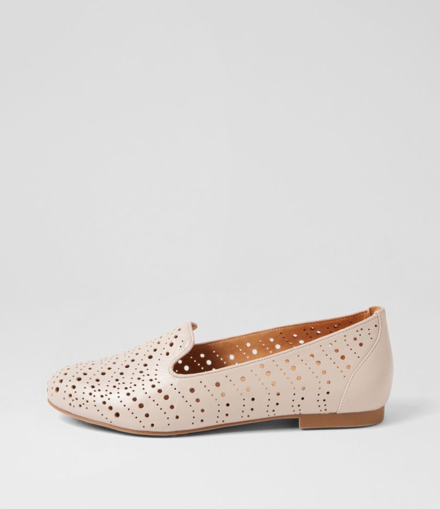 ZIERA Calbert Xf Dusty Pink Leather Loafers | Loafers