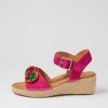 ZIERA Kishop Xw Fuchsia Multi Espadrilles | Espadrilles