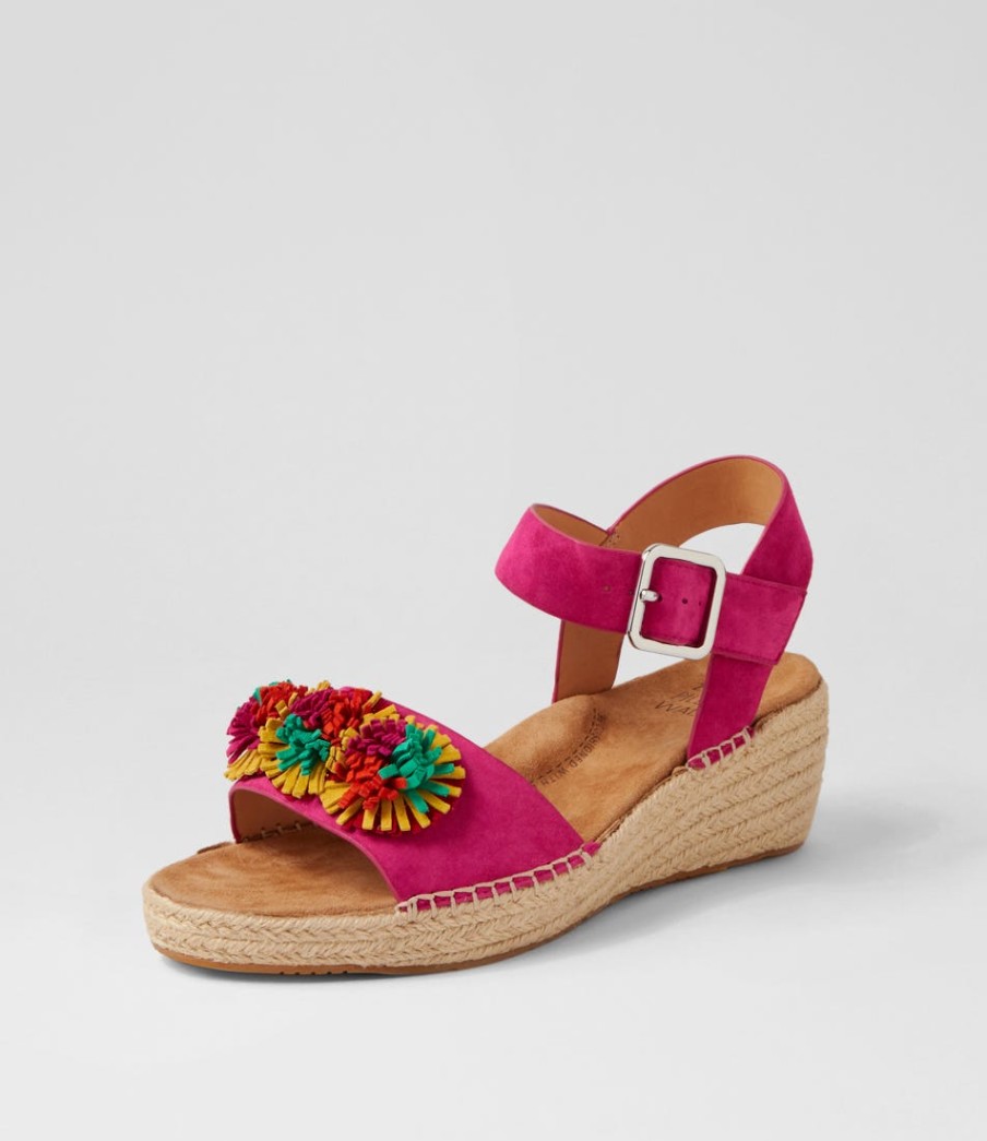 ZIERA Kishop Xw Fuchsia Multi Espadrilles | Espadrilles