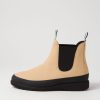 ROLLIE Fields Chelsea X Cream Leather Chelsea Boots | Boots