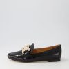 TOP END Socoro Black Patent Leather Loafers | Loafers