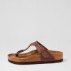 BIRKENSTOCK Gizeh Oiled W Habana Oiled Leather Thongs | Comfort