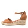 DJANGO & JULIETTE Skip Dk Tan-Natural Rope | Espadrilles