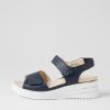 WALDLAUFER Dina 3 Notte Woven Leather Sandals | Flats