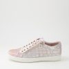 DJANGO & JULIETTE Donat Light Pink Iridescent Pony Sneakers | Sneakers