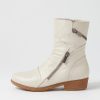 DJANGO & JULIETTE Renu Almond Leather Ankle Boots | Boots