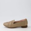 DIANA FERRARI Tilony Khaki Leather Loafers | Loafers