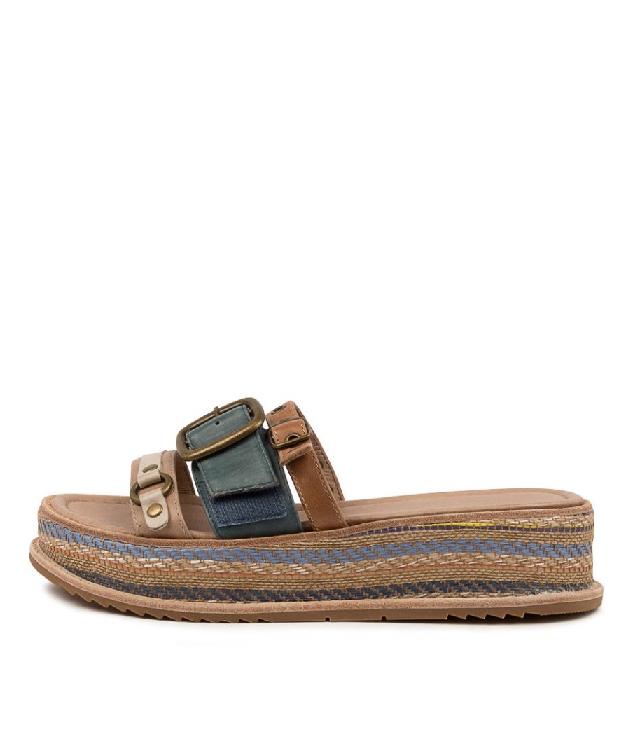 DJANGO & JULIETTE Vitan Blue Multi | Espadrilles