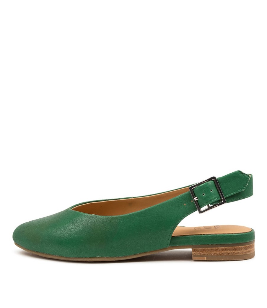 ZIERA Lisa W Emerald Leather | Comfort